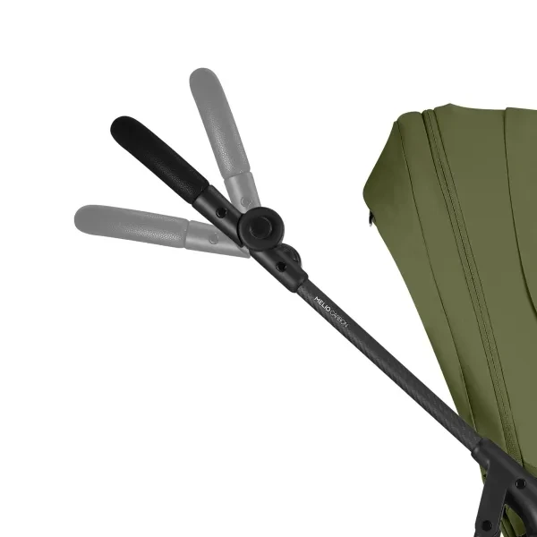 Регульована ручка, Візок Melio Carbon Moss Green